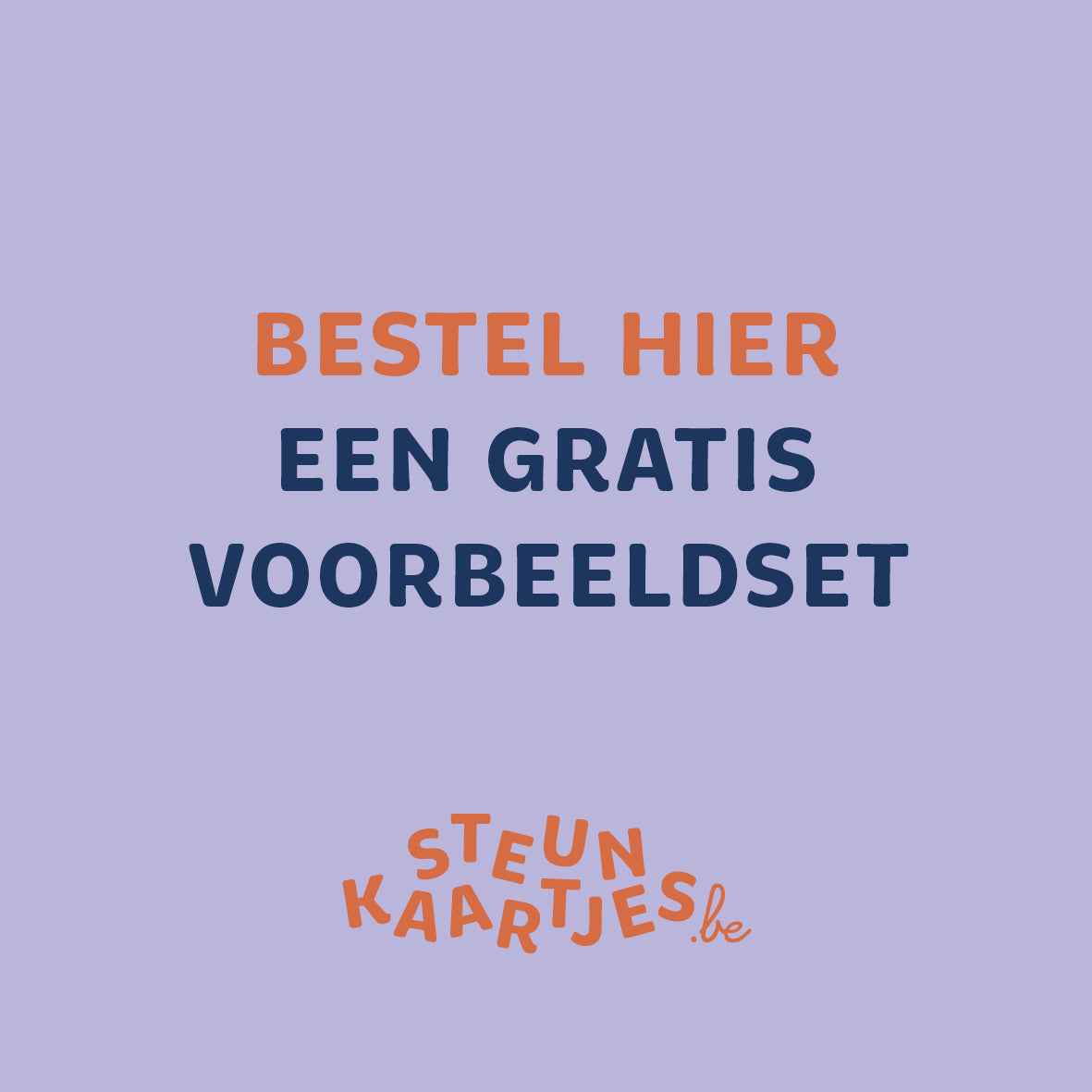 Wenskaartenpakketten voor verkoopactie – Steunkaartjes.be